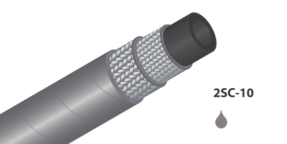 2SC-10 - (3/8&quot;) - Grijs