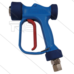 RB65 - blauw - messing - met swivel - lansaansluiting - 24 Bar - 100 l/min - max 90°C - 2 x 1/2&quot;bi