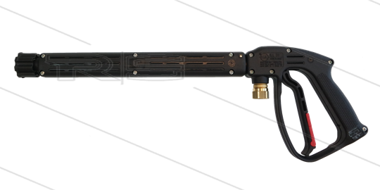 RL200 - HD pistool met lans S4 en M22 wartel - 200 Bar - 30 l/min - max 160°C - 3/8&quot; bi x M22 wartel