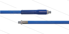 HD-slang blauw 5/16&quot; - 1SC - 4,0m - 2x 3/8&quot;bu - 1x KBS - 250 Bar
