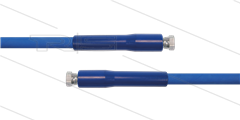 HD-slang blauw 5/16&quot; - 1SC - 4,0m - 2x 3/8&quot;W - 2x KBS - 250 Bar