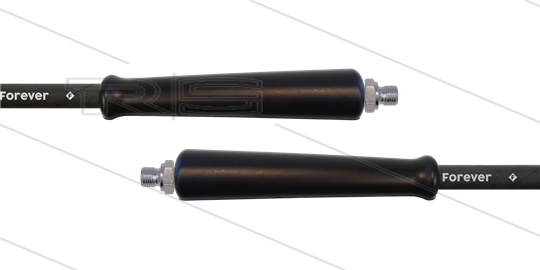 HD-slang zwart 5/16&quot; - 2SCX - Forever - 15m - 2x 1/2&quot;bu - 2x KBS - 400 Bar