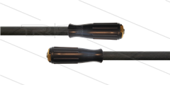 HD-slang zwart 5/16&quot; - 1SC - 10m - 2x M22x1,5 lange wartel - 250 Bar