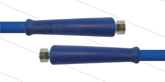 HD-slang blauw 1/2&quot; - 1SC - 70m - 2x M22x1,5 (15L) DKOL - 2x KBS - 250 Bar
