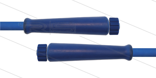 HD-slang blauw 5/16&quot; - 2SC - 60m - 2x M22x1,5 W conisch - 2x KBS - 400 Bar