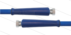 HD-slang blauw 1/2&quot; - 2SC - 10m - 2x 3/8&quot;W - 2x KBS - 400 Bar