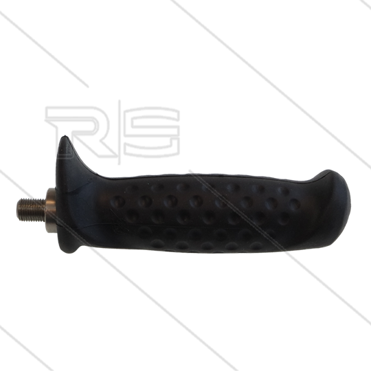 Zijhandgreep - RVS / rubber -  t.b.v. RP2 + RP72 Lansen