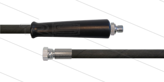 HD-slang zwart 5/16&quot; - 1SN Plus - 20m - 3/8&quot;bu x 1/2&quot;W - 1x KBS - 315 Bar