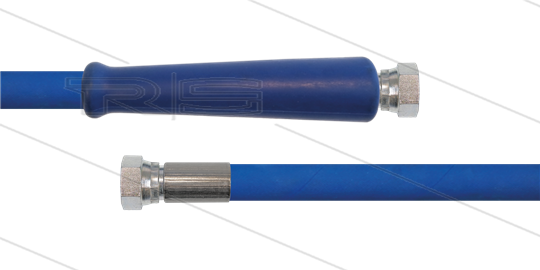 HD-slang blauw 1/2&quot; - 1SC - 35m - 2x 1/2&quot;W - 1x KBS - 250 Bar