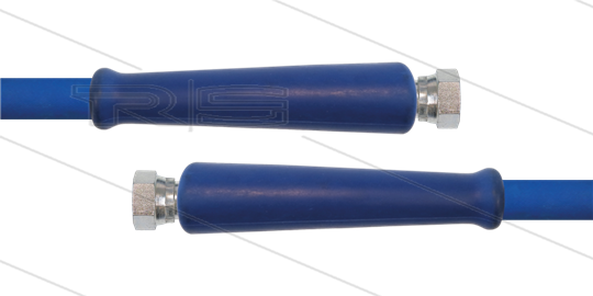 HD-slang blauw 1/2&quot; - 1SC - 10m - 2x 1/2&quot;W - 2x KBS - 250 Bar