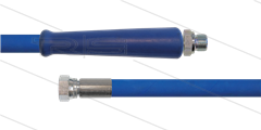 HD-slang blauw 1/2&quot; - 2SC - 20m - 1/2&quot;bu x 1/2&quot;W - 1x KBS - 400 Bar