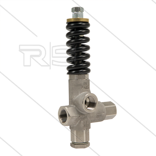 VB80/400 - drukregelautomaat - RVS303 - Viton afdichting - 400 Bar - 80 l/min - max 60°C - In: 1/2&quot;