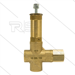 VB200/70 - 70 Bar - 200 l/min - max 60°C - In: 1&quot; bi - Uit: 1&quot; bi - Bypass: 1&quot; bi
