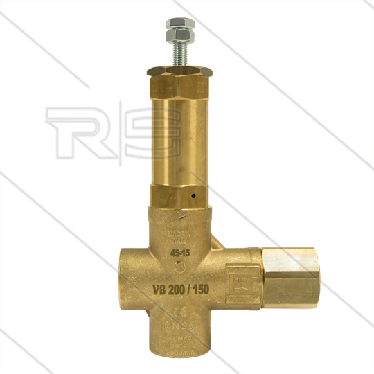 VB200/70 - 70 Bar - 200 l/min - max 60°C - In: 1&quot; bi - Uit: 1&quot; bi - Bypass: 1&quot; bi