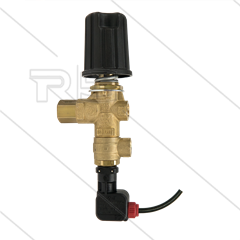 VB9 - met drukschakelaar - 220 Bar - 30 l/min - max 60°C - In: 3/8&quot; bi - Uit: 3/8&quot; bi - Bypass: 3/8&quot;