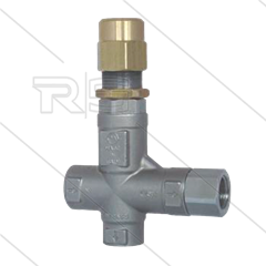 VRP43 - drukregelaar - RVS303 - 400 Bar - 80 l/min - 60°C - Multi-user - In: 1/2&quot; bi - Uit: 1/2&quot; bi
