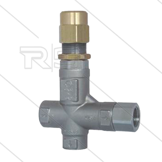 VRP43 - drukregelaar - RVS303 - 400 Bar - 80 l/min - 60°C - Multi-user - In: 1/2&quot; bi - Uit: 1/2&quot; bi