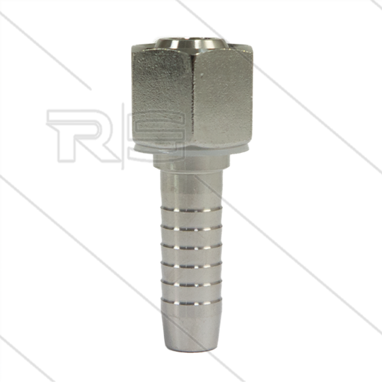 Persnippel - RVS - 3/8&quot; - 3/8&quot; wartel - SW22