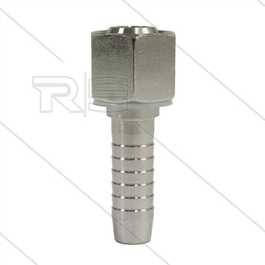 Persnippel - RVS - 1/2&quot; - 1/2&quot; wartel - SW27