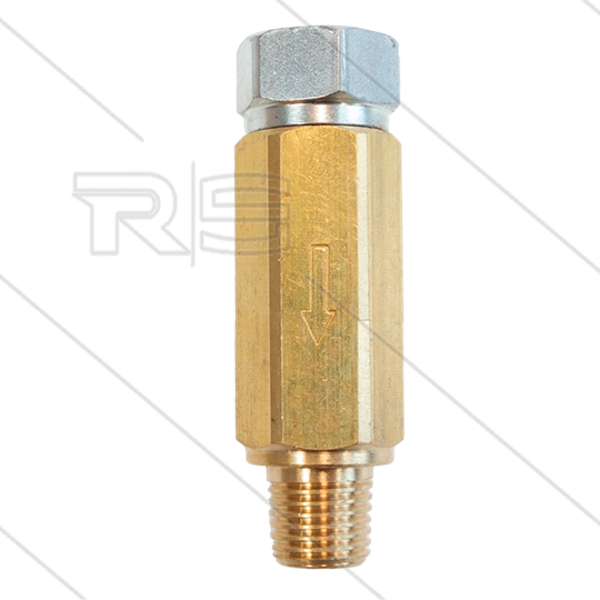 Filter - 280 mµ (50 mesh) - 280 Bar - 1/4&quot; bi x 1/4&quot; bu - NPT draad