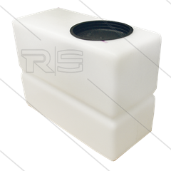 Vlottertank - 5 liter - kunststof - wit - incl. deksel - LxBxH= 300 x 130 x 225mm