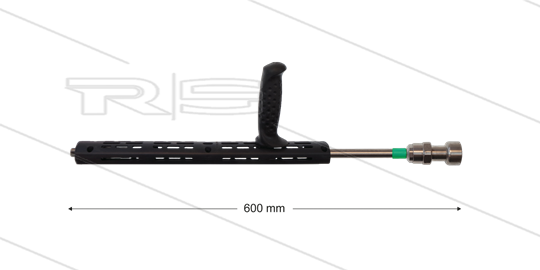 RP72 Schuimlans - L=60cm - nozzle 2,0 - 1/4&quot; bu - groene markering - (< 15 l/min)