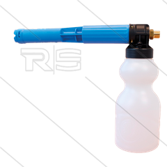 LS10 - schuimlans - blauw met flacon 1 Ltr - nozzle 1,5mm - 60 tot 200 Bar - 9 tot 15 l/min - 3/8&quot;bu