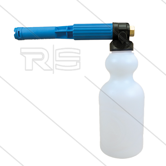 LS10 - schuimlans - blauw met flacon 2 Ltr - nozzle 1,5mm - 60 tot 200 Bar - 9 tot 15 l/min - 1/4&quot;bi