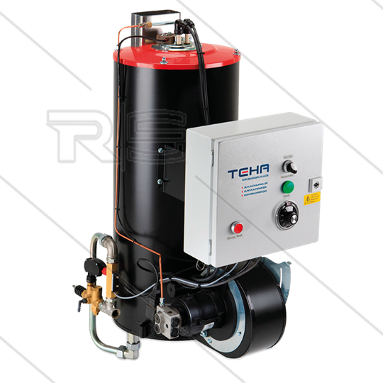 BR1000 Branderketel - 12V - 300 Bar - 80 kW - met trafo, veiligheden en schakelkast