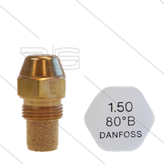 Verstuiver Danfoss 1,50 - 80° B - halfvolle kegel