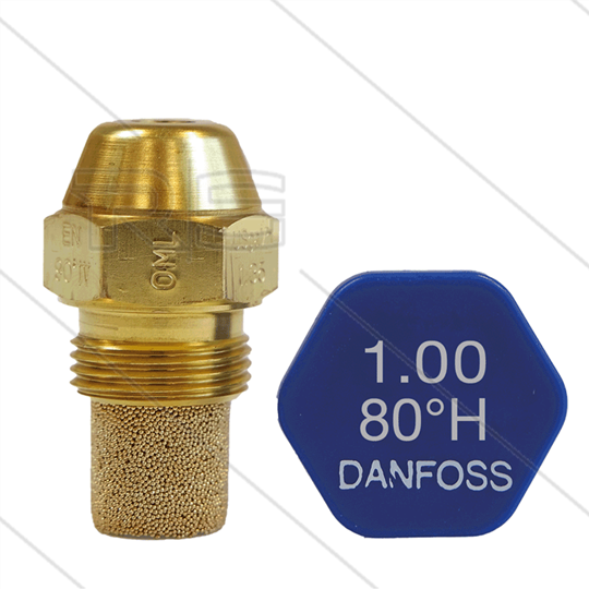 Verstuiver Danfoss 1,00 - 80° H - holkegel