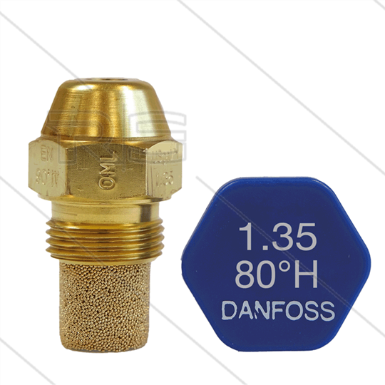 Verstuiver Danfoss 1,35 - 80° H - holkegel