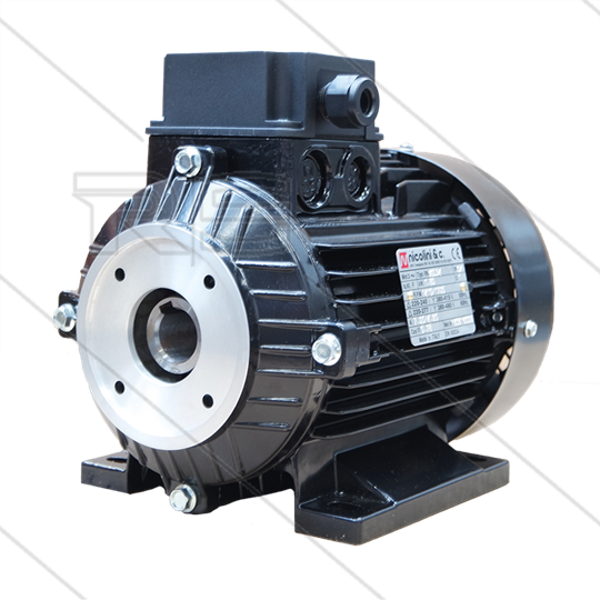 E-motor 1.85 kW - 230/400V - Ø24mm inwendige as - IEC 90 - pompserie: 44 - 50 - 51 - 53(E1) - 58(E2)