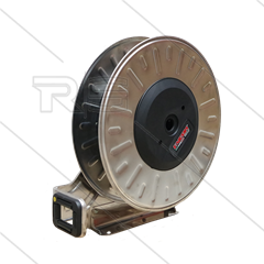 Haspelautomaat - type BGX - RVS - max 60 Bar - max 150°C - slang: 1/2" 30m - 3/4" 20m - 1" 15m