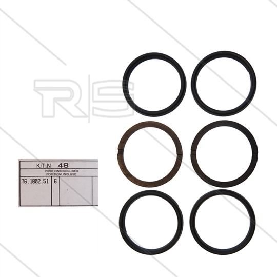 Kit 48 - Set ringen Ø45mm (6x)