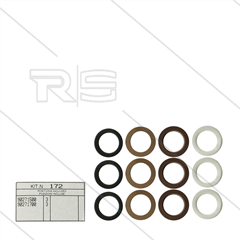 Kit 172 - Set LD + HD afdichtingen Ø22mm (3x) - Serie 66