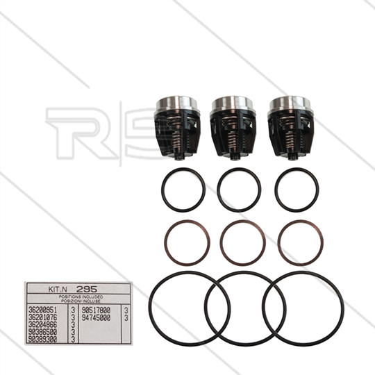 Kit 295 - Set perskleppen (3x) - serie AB