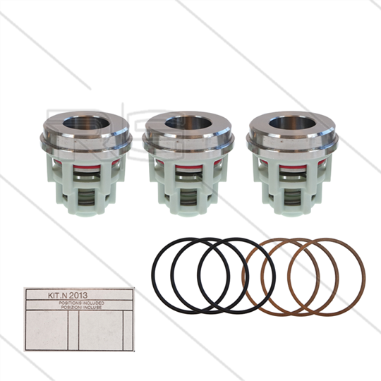 Kit 2013 - Set perskleppen (3x) - Serie 71 + 71(V)HT + Pratissoli KF40