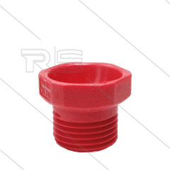 Nozzlehouder voor lans chemie-pistool CP12 - rood - 1/2&quot; bu