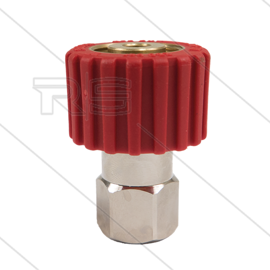 M22x1,5 - DKS - Wartel Rood - 1 lager - 250 Bar - NW6 - 30 tpm - max 120°C - 1/4&quot; bi