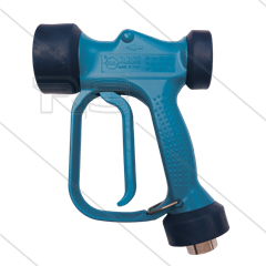 RB65 - blauw - messing - 24 Bar - 60 l/min - max 90°C - 1/2" bi