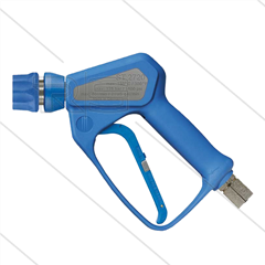 ST2720 - HD pistool - RVS - met swivel - 125 Bar - 80 l/min - max 150°C - 1/2" bi x ST3100 snelkoppeling