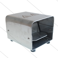 ST550 Voetventiel - RVS - 500 Bar - 80 l/min - max 150°C - 2 x 1/4&quot; bi