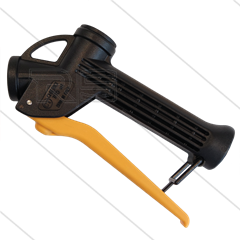 CP12 - Chemie-pistool - geel - afdichting: Pa66 + Viton - 60 Bar - 70 l/min - max 50°C - 2 x 1/2" bi