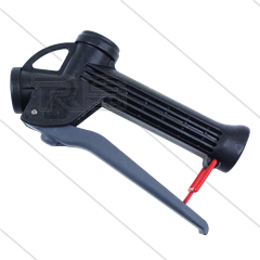 CP12 - Chemie-pistool - grijs - afdichting: PP + Viton + RVS316 - 25 Bar - 70 l/min - max 50°C