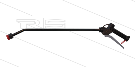 CP12 - Chemie-pistool - 1/2&quot; bi - PVC lans - L=750mm - 25 Bar - 30 l/min - max 50°C - nozzle 110.30