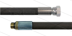 HD-slang zwart 1/4&quot; - Flexy - voor RP2 telescooplans 5,2 m - 1/4&quot; W x 1/4&quot; bu - geen KBS