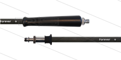 HD-slang zwart 5/16&quot; - 2SCX - Forever - 20m - 3/8&quot;bu x Ø11mm pistoolnippel met lager RVS - 1x KBS