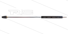 Lans rvs 1000mm met TN255 vuilfrees 035 - open isolatie en KEW - insteeknippel - 255bar 