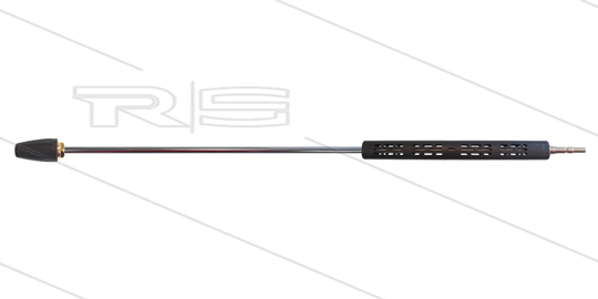 Lans rvs 1000mm met TN255 vuilfrees 050 - open isolatie en KEW - insteeknippel - 255bar 